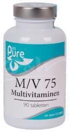 It's Pure - Multivitaminen - 75 Tabletten - Natuurlijke Ingrediënten