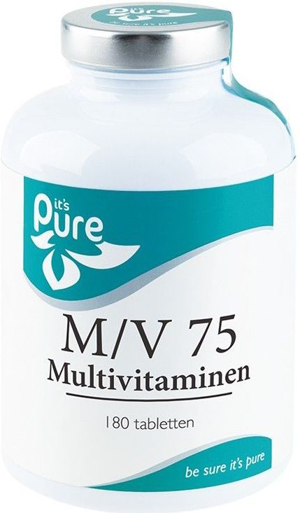 It's Pure - M/V 75 Multivitaminen - 180 Tabletten