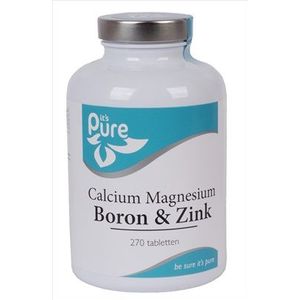 It's Pure Calcium Magnesium Boron & Zink (270 tabletten)