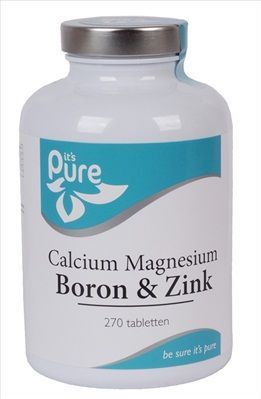 Calcium Magnesium Boron & Zink - Tabletten - 60 Stuks - Vrij van Gluten