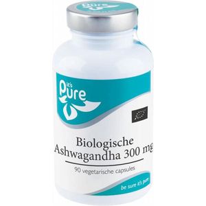 It's Pure - Ashwaganda KSM-68 - Voedingssupplement - 300 mg - 90 VCaps