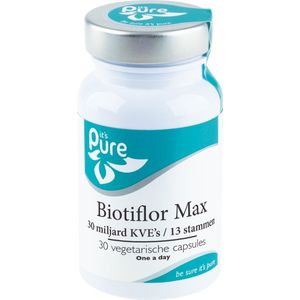 It's Pure - Biotiflor - Probiotica - 30 miljard kiemen - 60 Capsules