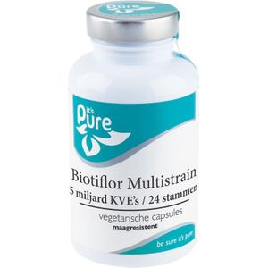 It's Pure - Biotiflor Multistrain - Probiotica - 60 Vegetarische Capsules