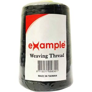 Weave Garen Zwart Weaving Thread Black Small Wave Garen Klein