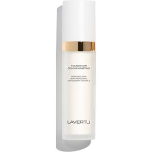 LAVERTU - Colour Adapting Foundation - Light - Met Vitamine E - Vegan - Natuurlijk - Navulbaar