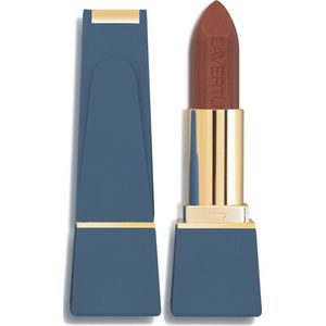 Lavertu Cosmetics - Lipstick Unique 15 Maxima Brown - Longlasting - Een stralende, intense lipstick - Verkrijgbaar in 10 schitterende kleuren - Bruine lipstick