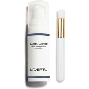 LAVERTU - Lash Shampoo - Wimper Shampoo - Set - 60ml - Natuurlijke Ingrediënten