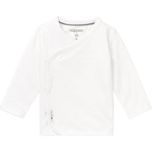 Noppies Babykleding unisex kinderkleding T-shirt met lange mouwen Little, wit, 0 maanden, Wit.