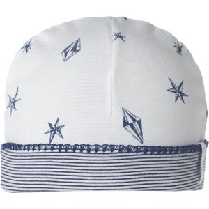 Noppies Meisjes Muts Fay - White - Maat 0M-3M