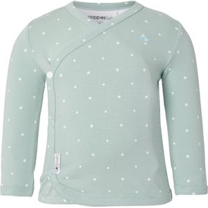 Noppies Tee Anne AOP - Grey Mint