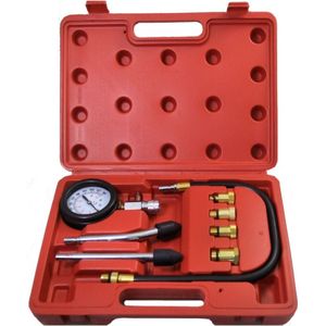 StahlKaiser Benzine Motor Compressie Test Set - 8 delig Set