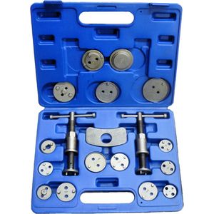 StahlKaiser 18-delige remzuiger terugplaatsset - veelzijdig en gebruiksvriendelijk - blauw - met draagkoffer