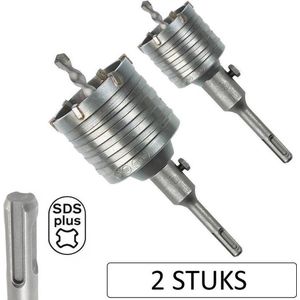 StahlKaiser Dozenboor voor Steen - Ø 80 mm & Ø 65 mm - SDS+ SDS Plus