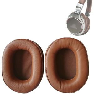 1 paar spons oorbescherming voor audio-technica ATH-M50 / M40 / M50X / MSR7  Kleur: Goatkin-Brown