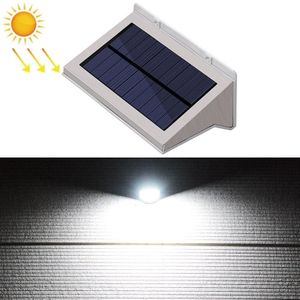 Outdoor Solar Body Sensing LED Lighting Wall Light (White Light)