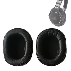 1 paar spons oorbescherming voor audio-technica ATH-M50 / M40 / M50X / MSR7  Kleur: Goatskin-Black