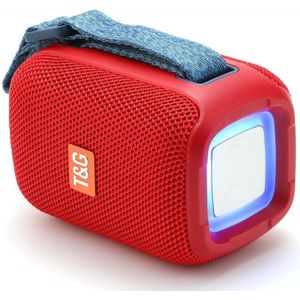 T & G TG339 RGB-licht 5W waterdichte draagbare Bluetooth-luidspreker