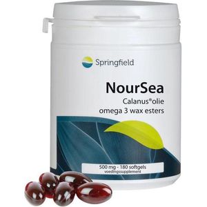 Springfield NourSea calanusolie omega 3 wax esters  180 softgels