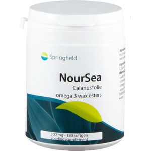 Springfield NourSea calanusolie omega 3 wax esters  180 softgels