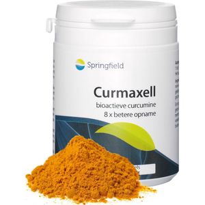 Springfield Curmaxell biologischactieve curcumine 180 softgels