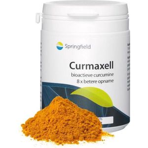 Springfield Curmaxell biologischactieve curcumine 180 softgels