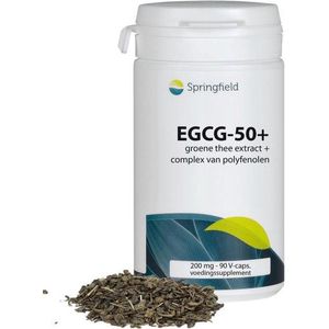 Springfield EGCG-50+ groene thee extract 90 Vegetarische capsules