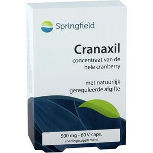 Springfield Cranaxil cranberry 60 Vegetarische capsules