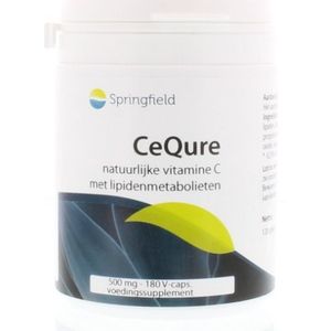 Springfield Cequre 500 mg vitamine C 180 Vegetarische capsules