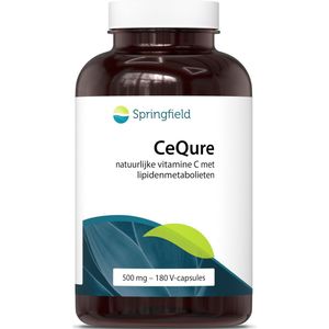 Springfield Cequre 500 mg vitamine C 180 Vegetarische capsules