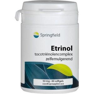 Springfield Etrinol tocotrienolen complex 50 mg 60 softgels