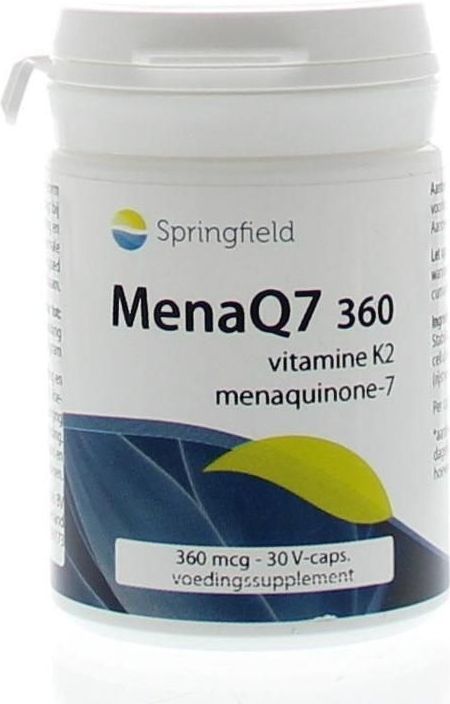 Springfield MenaQ7-360 vitamine K2 360 mcg (30vc)