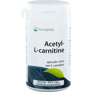 Springfield Acetyl L carnitine 60 Vegetarische capsules