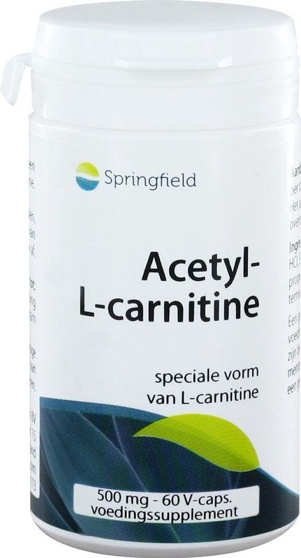 Springfield Acetyl L carnitine 60 Vegetarische capsules