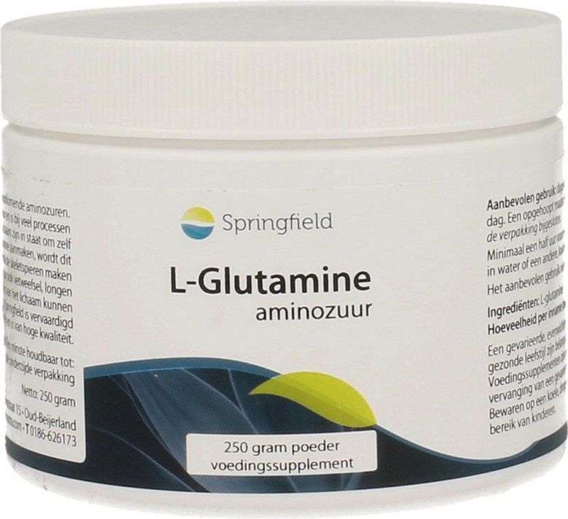 Springfield L-Glutamine poeder 250 gram