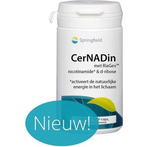 Springfield CerNADin met RiaGev™ 500 mg 60 Vegetarische capsules