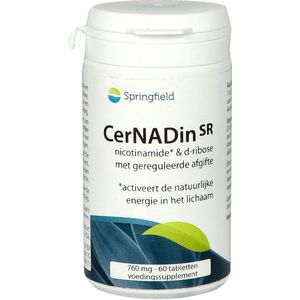 Springfield CerNADin SR - 60 tabletten - Ribosepreparaat