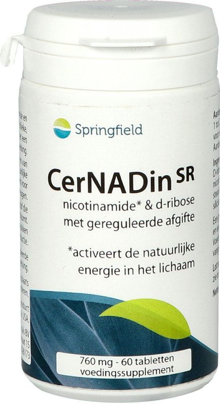 Springfield CerNADin SR - 60 tabletten - Ribosepreparaat