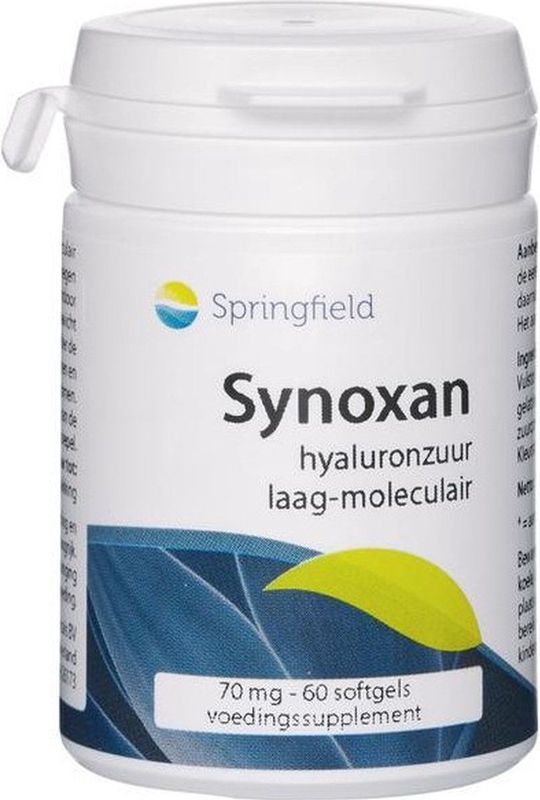 Springfield Synoxan hyaluronzuur low-molec 70 mg 60 softgels