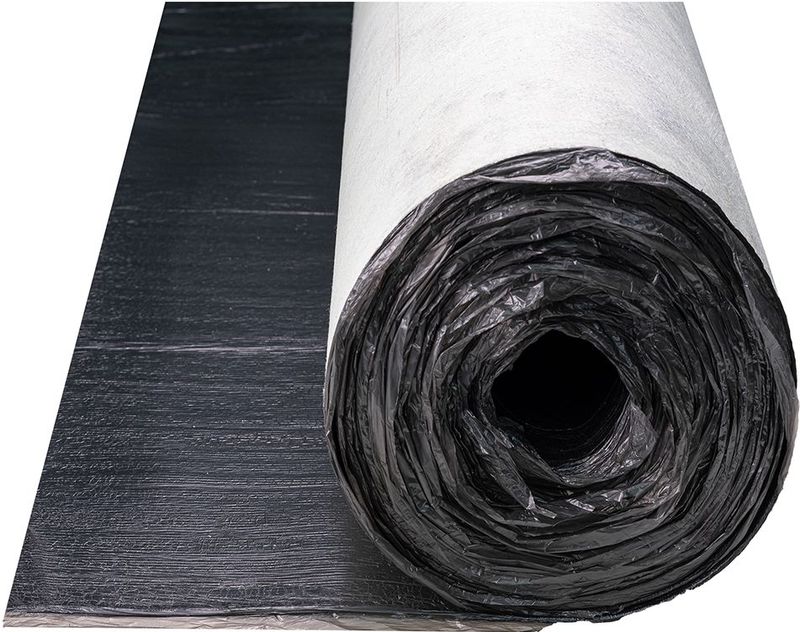 Eshabase - Bitumen Onderlaag - Zwart - 1x15 Meter - Professionele Kwaliteit