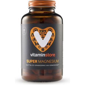 Vitaminstore - Super Magnesium - 120 Tabletten