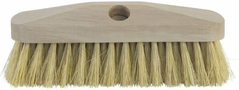 Betra - Multifunctionele Bezemkop - Beige - Hout/Natuurvezel