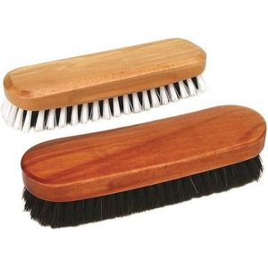 Luva - Kledingborstel - Zwart - Paardenhaar - 17cm