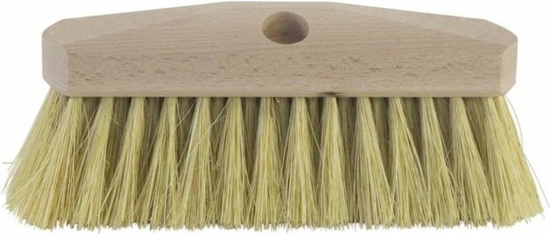 Borstels - Betra - Multifunctionele Bezemschoonmaak - Beige - Hout/Natuurvezel