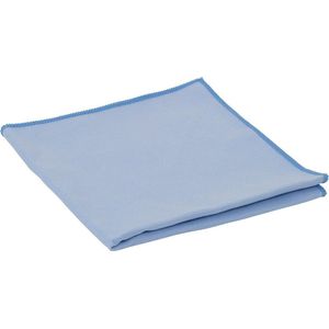 Microvezeldoek geweven ca. 215-grams set à 10 ca. 40x40 cm blauw