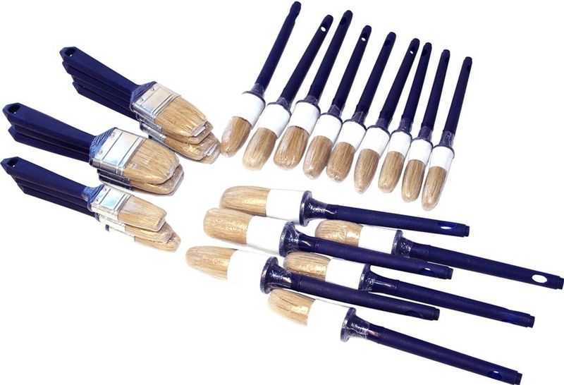 Set Wegwerpkwasten 25-delig - wegwerpkwast