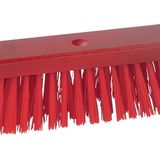 Betra bezemkop - buitenbezem - rood - FSC hout/kunstvezel - 30 cm