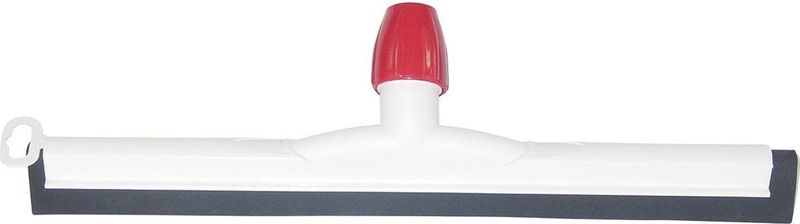 Vloertrekker kunststof 45 cm zwart natuurrubber