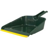 Stofblik groot model 31x25 cm groen met rubber strip