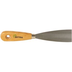 Betra Plamuurmes - werkbreedte 40 mm - conisch geslepen staal - houten greep