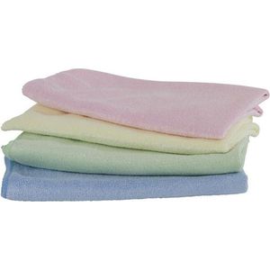 Microvezeldoek gebreid ca. 240-grams set à 4 ca. 40x38 cm assorti kleur verschillende Microvezel Luva Schoonmaakdoek (40.0000cm x 38.0000cm)
